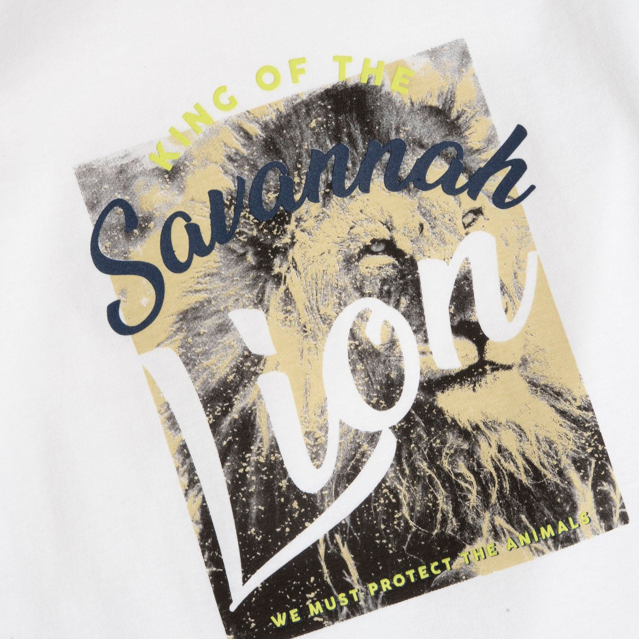 T-shirt manica corta con stampa leone - NUOVA COLLEZIONE CHICCO P/E 2024