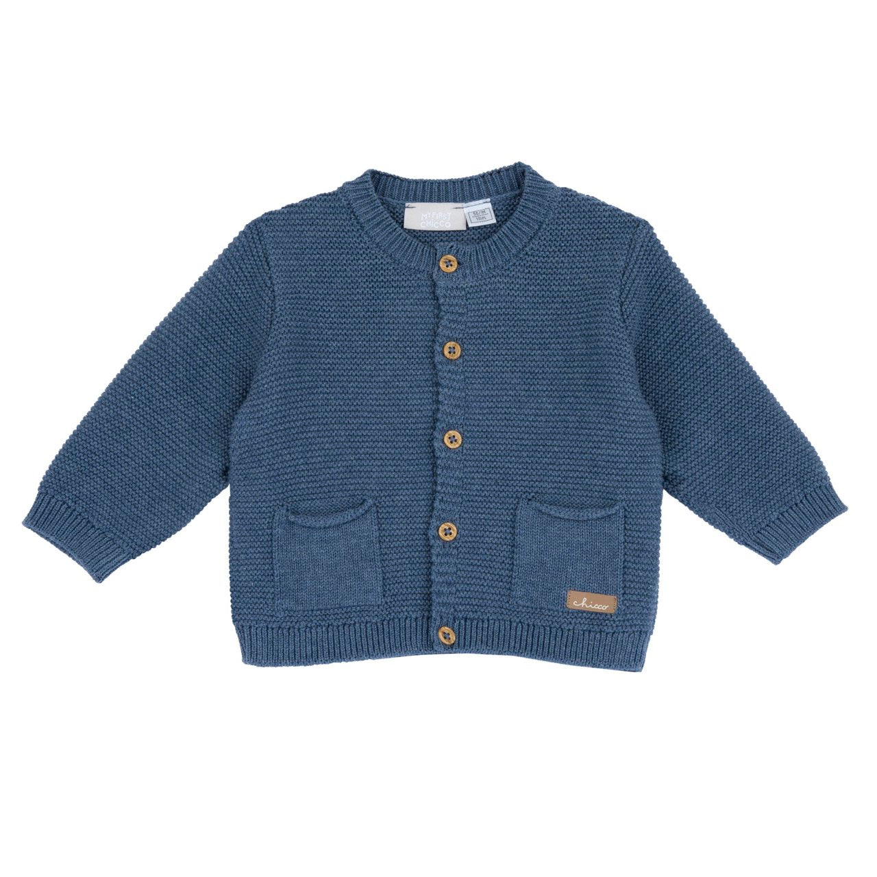 Cardigan in maglia con taschine - NUOVA COLLEZIONE CHICCO P/E 2026
