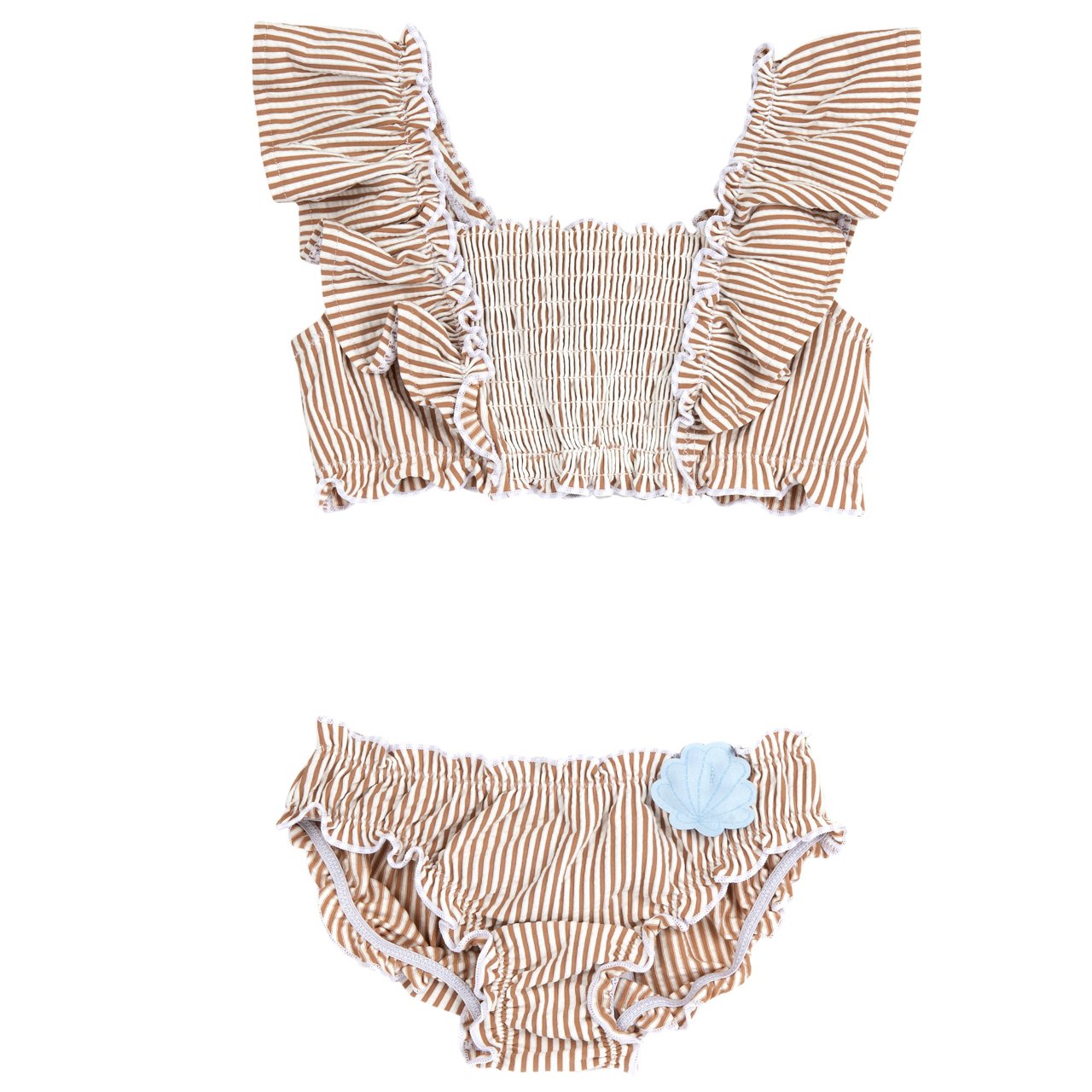 Costume due pezzi con tessuto rigato - NUOVA COLLEZIONE CHICCO P/E 2026