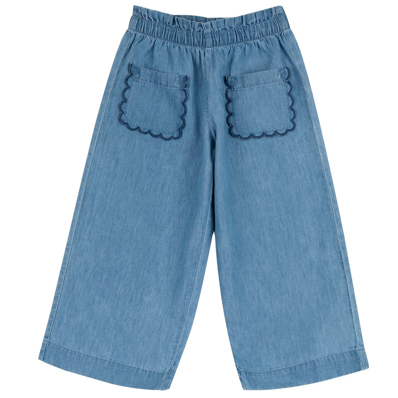 Pantaloni lunghi a palazzo con tasche frontali - NUOVA COLLEZIONE CHICCO P/E 2026