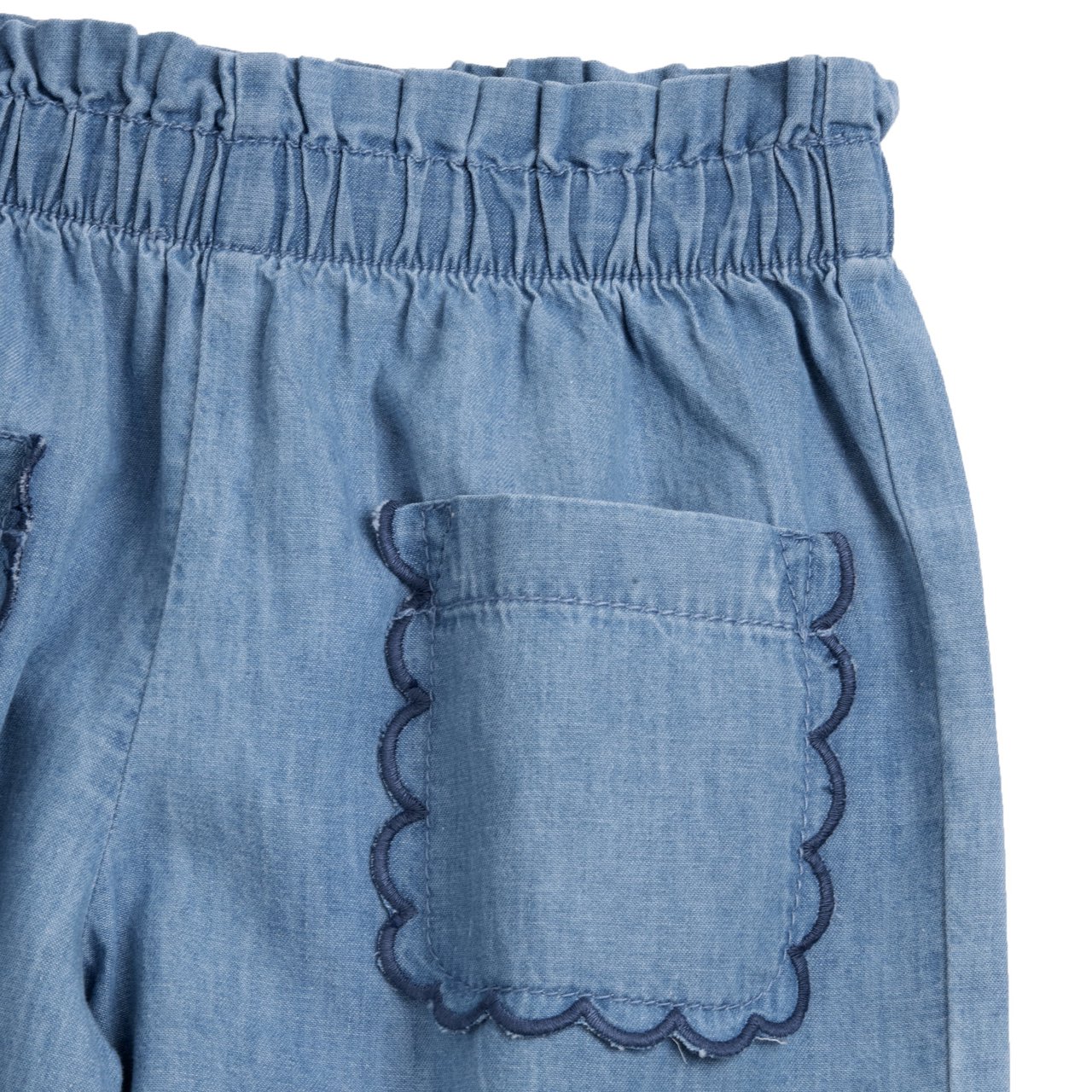 Pantaloni lunghi a palazzo con tasche frontali - NUOVA COLLEZIONE CHICCO P/E 2026