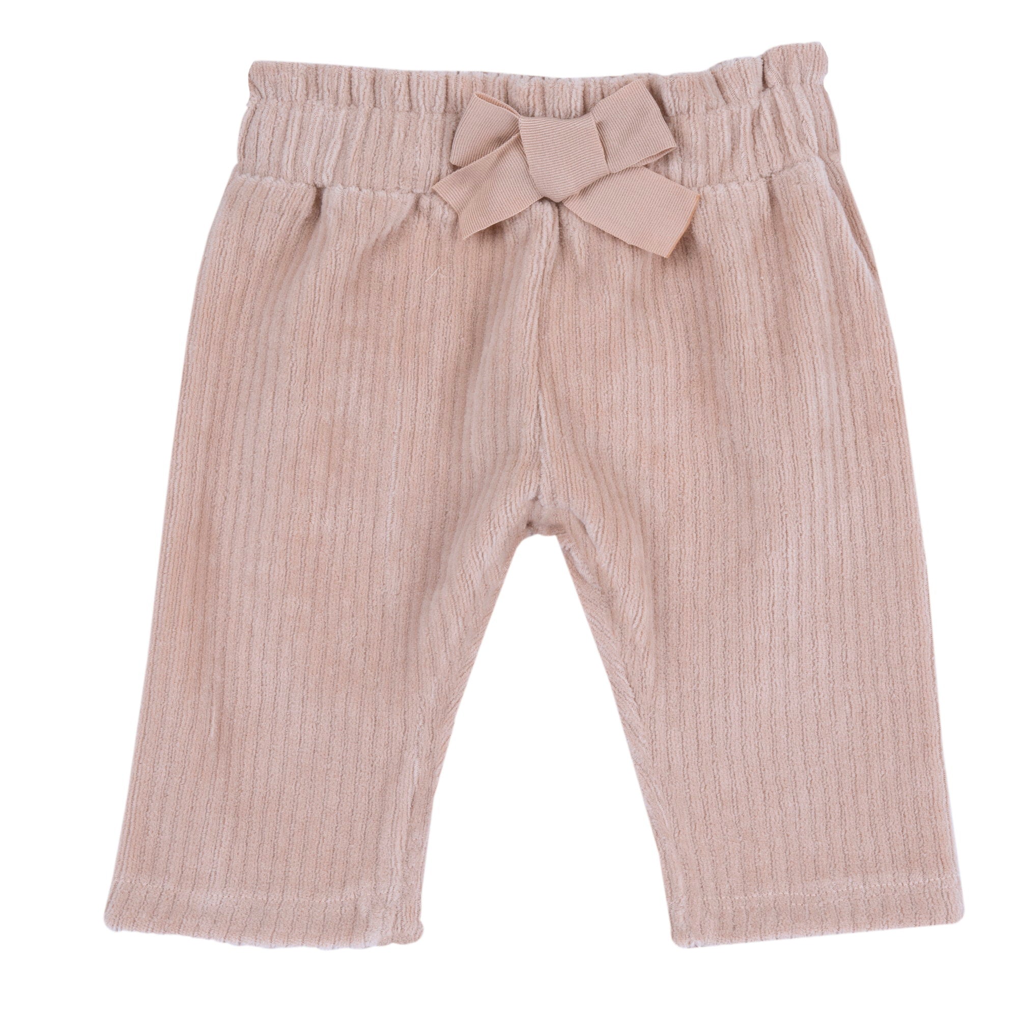 Pantalone in velluto a coste con fiocco - NUOVA COLLEZIONE CHICCO A/I 2026-27
