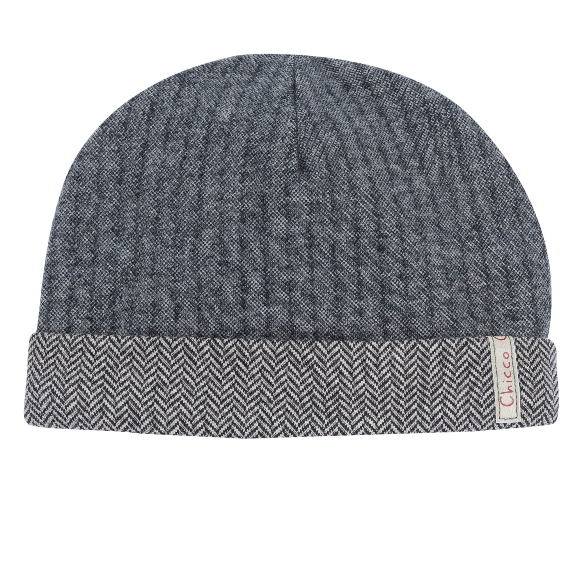 Cappello in caldo cotone effetto spina di pesce - NUOVA COLLEZIONE CHICCO A/I 2026-27