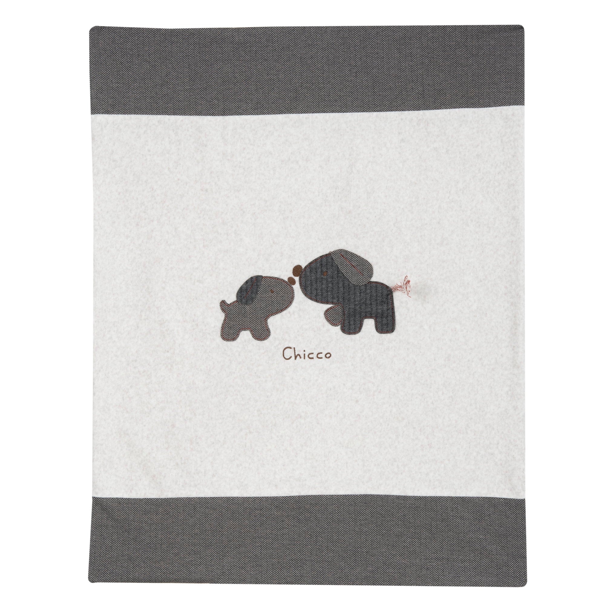 Coperta per carrozzina in ciniglia con cagnolini - NUOVA COLLEZIONE CHICCO A/I 2026-27