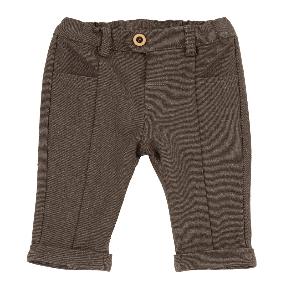 Pantalone in cotone strutturato taglio sartoriale - NUOVA COLLEZIONE CHICCO A/I 2026-27