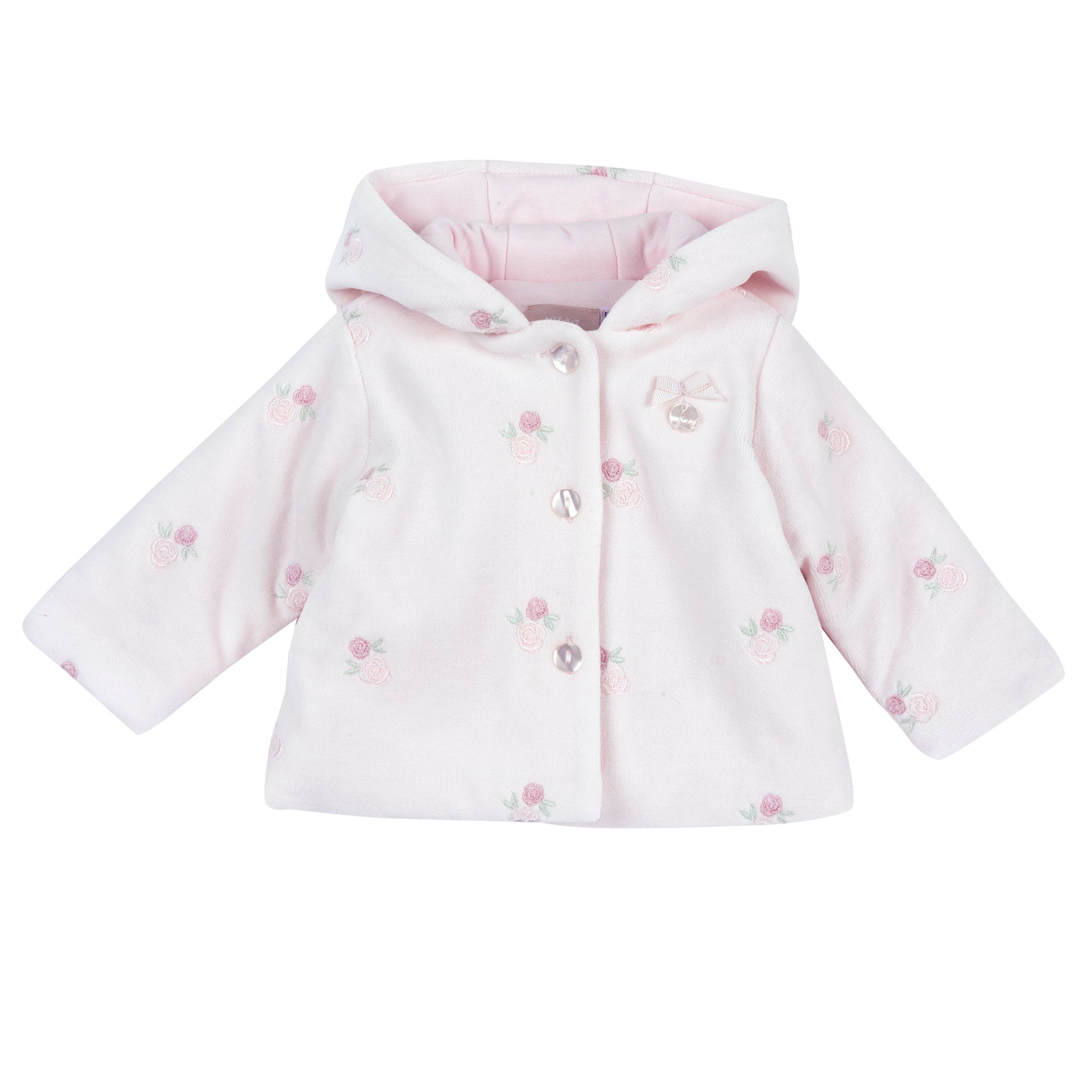 Giubbottino in morbida ciniglia con cappuccio. Nuova collezione Chicco A/I 2026/27