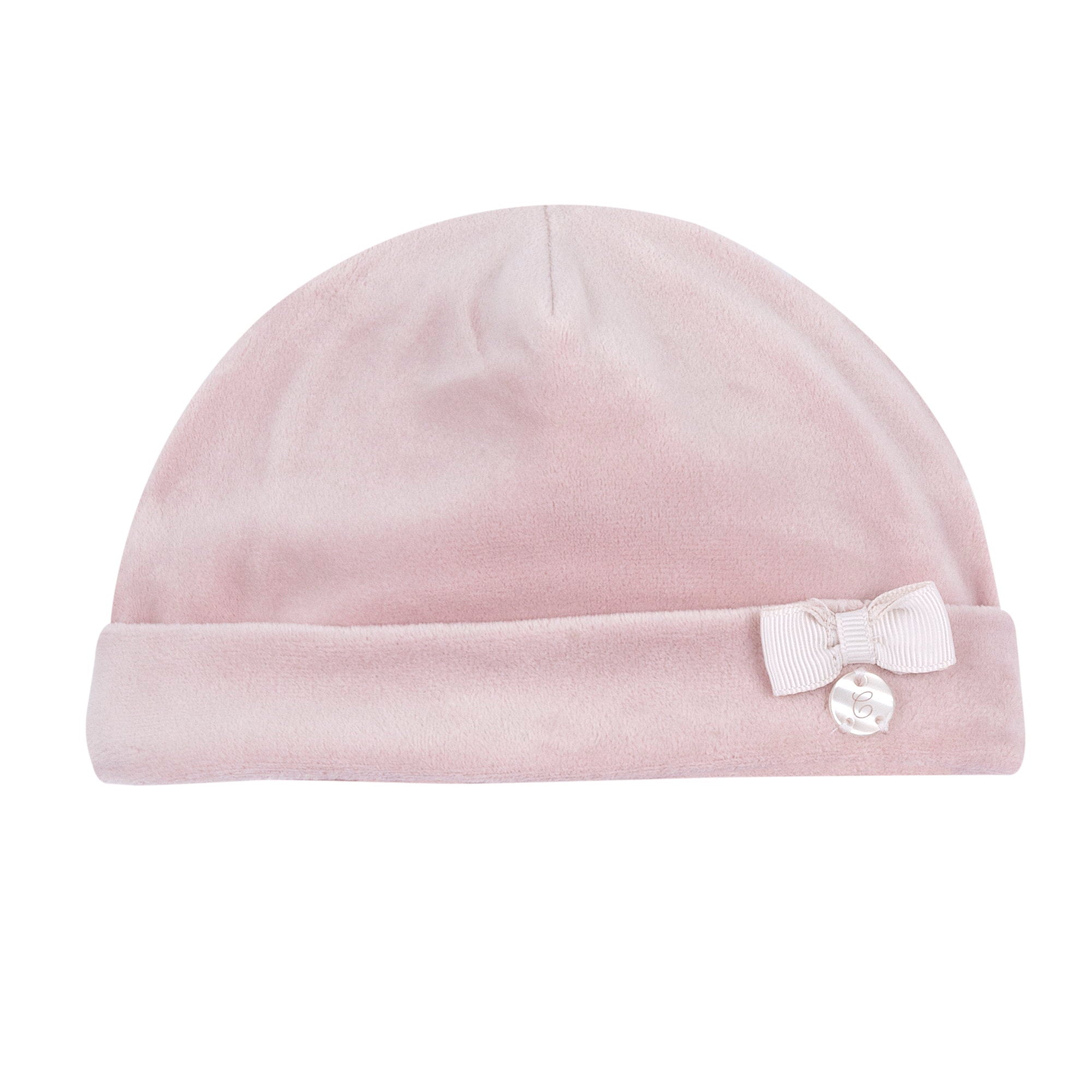 Cappello in ciniglia con fiocchetto - NUOVA COLLEZIONE CHICCO A/I 2026-27