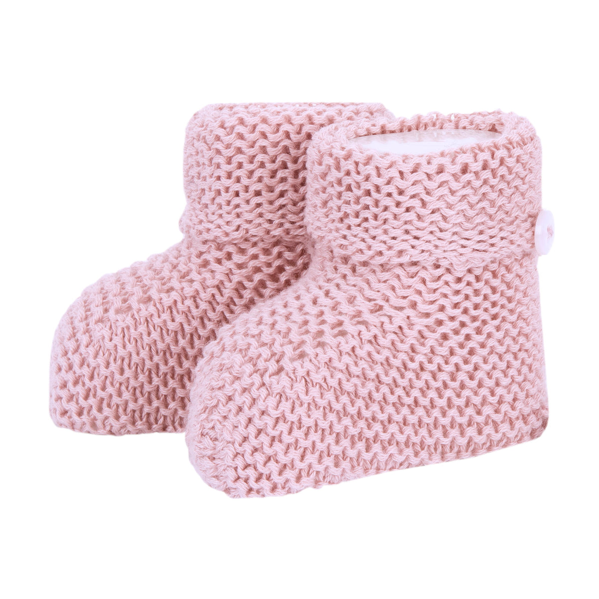 Babbucce in calda maglia con piccoli bottoncini decorativi - NUOVA COLLEZIONE CHICCO A/I 2026-27