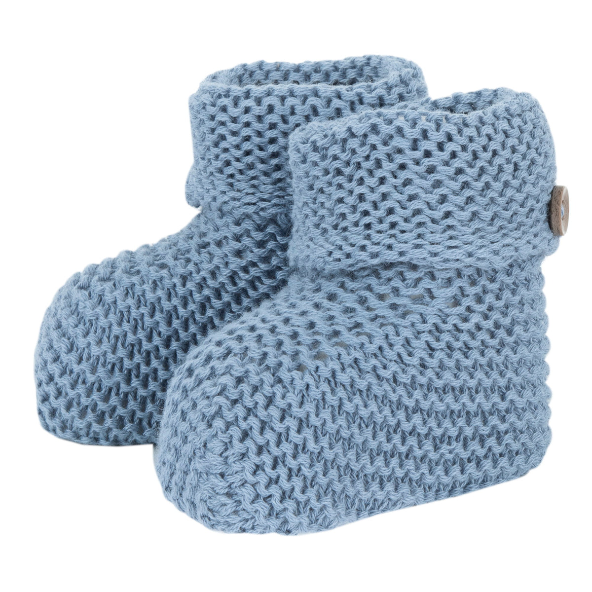 Babbucce in calda maglia con piccoli bottoncini decorativi - NUOVA COLLEZIONE CHICCO A/I 2026-27