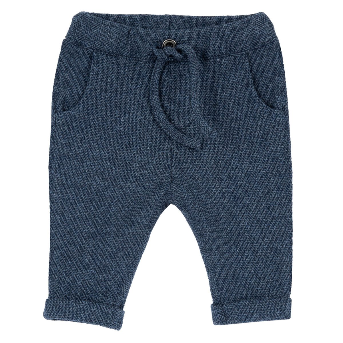 Pantalone in maglia mista blu - NUOVA COLLEZIONE CHICCO A/I 2026-27