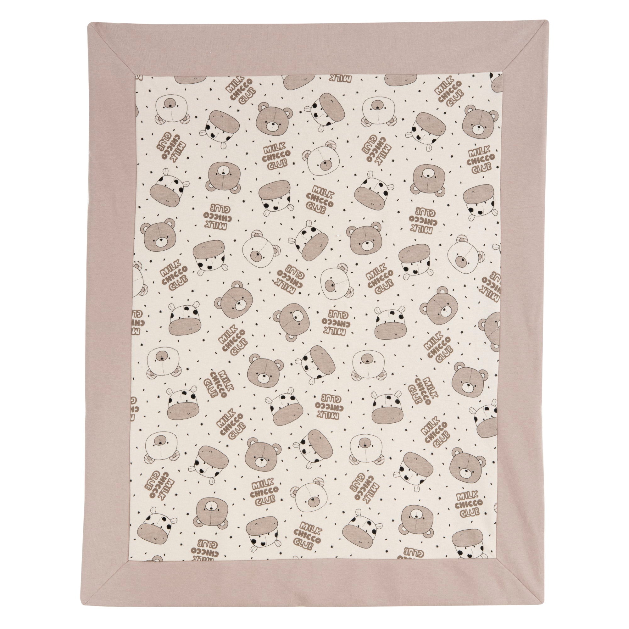 Coperta per carrozzina con stampa MILK CHICCO double face - NUOVA COLLEZIONE CHICCO A/I 2026-27