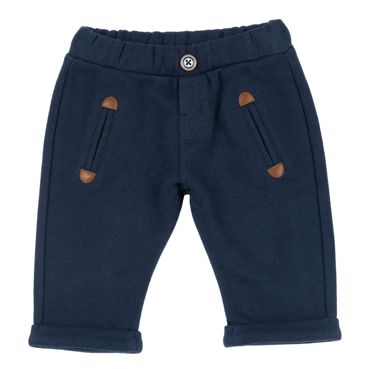 Pantaloni lunghi in tessuto operato - NUOVA COLLEZIONE CHICCO A/I 2026-27