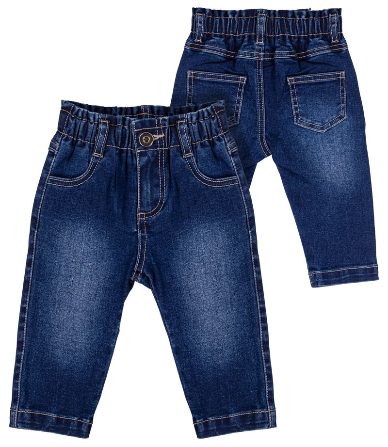 Pantalone lungo in denim elasticizzato - NUOVA COLLEZIONE EMC A/I 2026-27