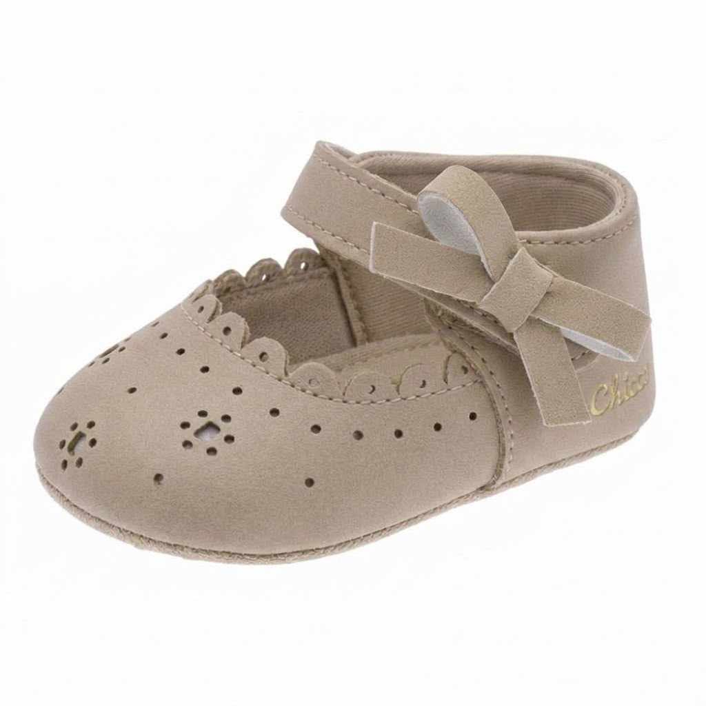 Ballerina neonata con fiocchetto laterale - NUOVA COLLEZIONE CHICCO A/I 2026-27