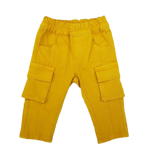 Pantalone cargo con elastico in vita - COLLEZIONE Y-CLU' 2024