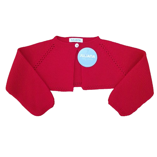 Cardigan corto in maglia di cotone - NUOVA COLLEZIONE JULIANA P/E 2024
