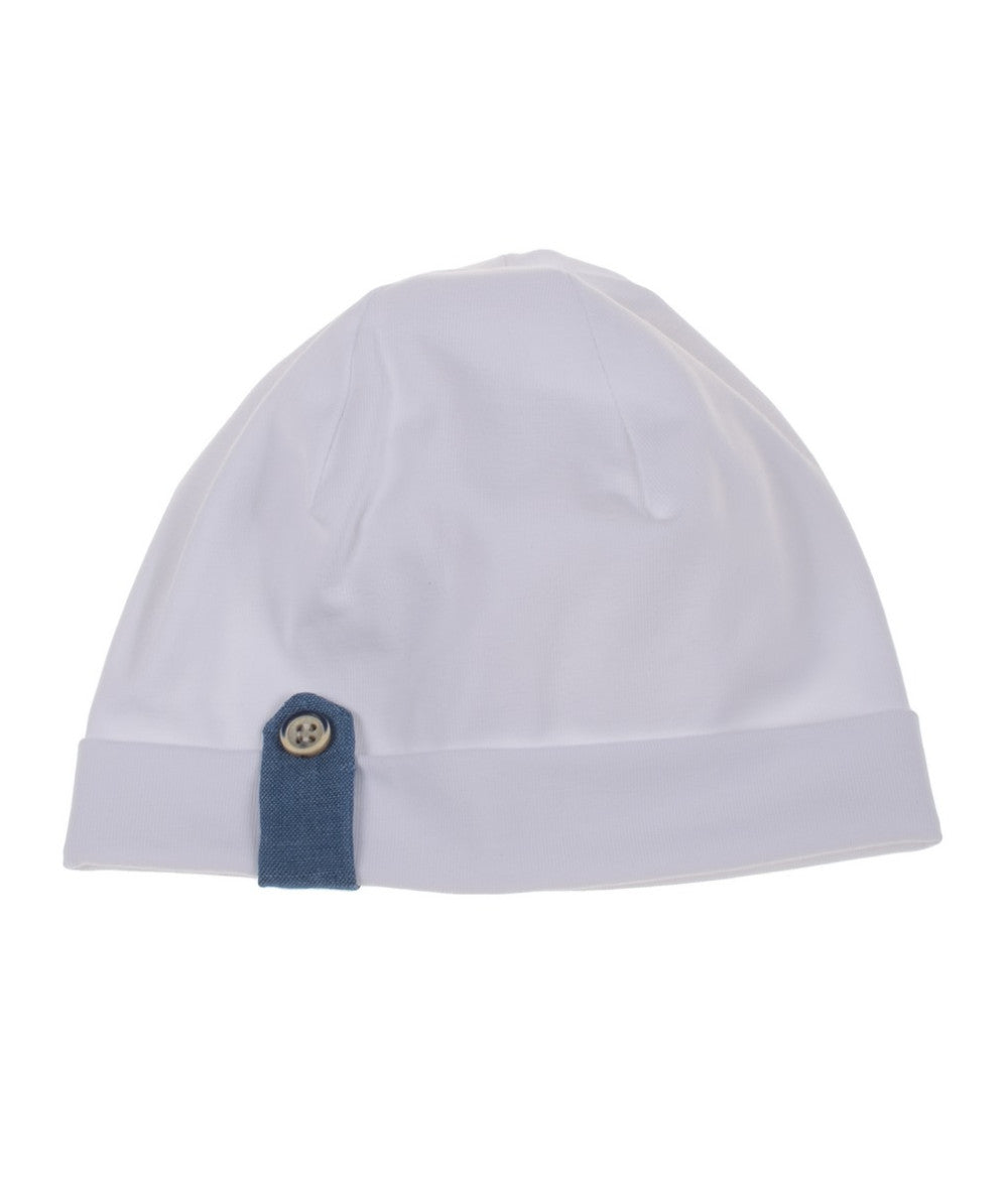 Cappello di jersey stretch con applicazione - NUOVA COLLEZIONE BARCELLINO P/E 2024