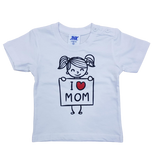 T-shirt Festa della Mamma per bimba TENEREZZE HANDMADE