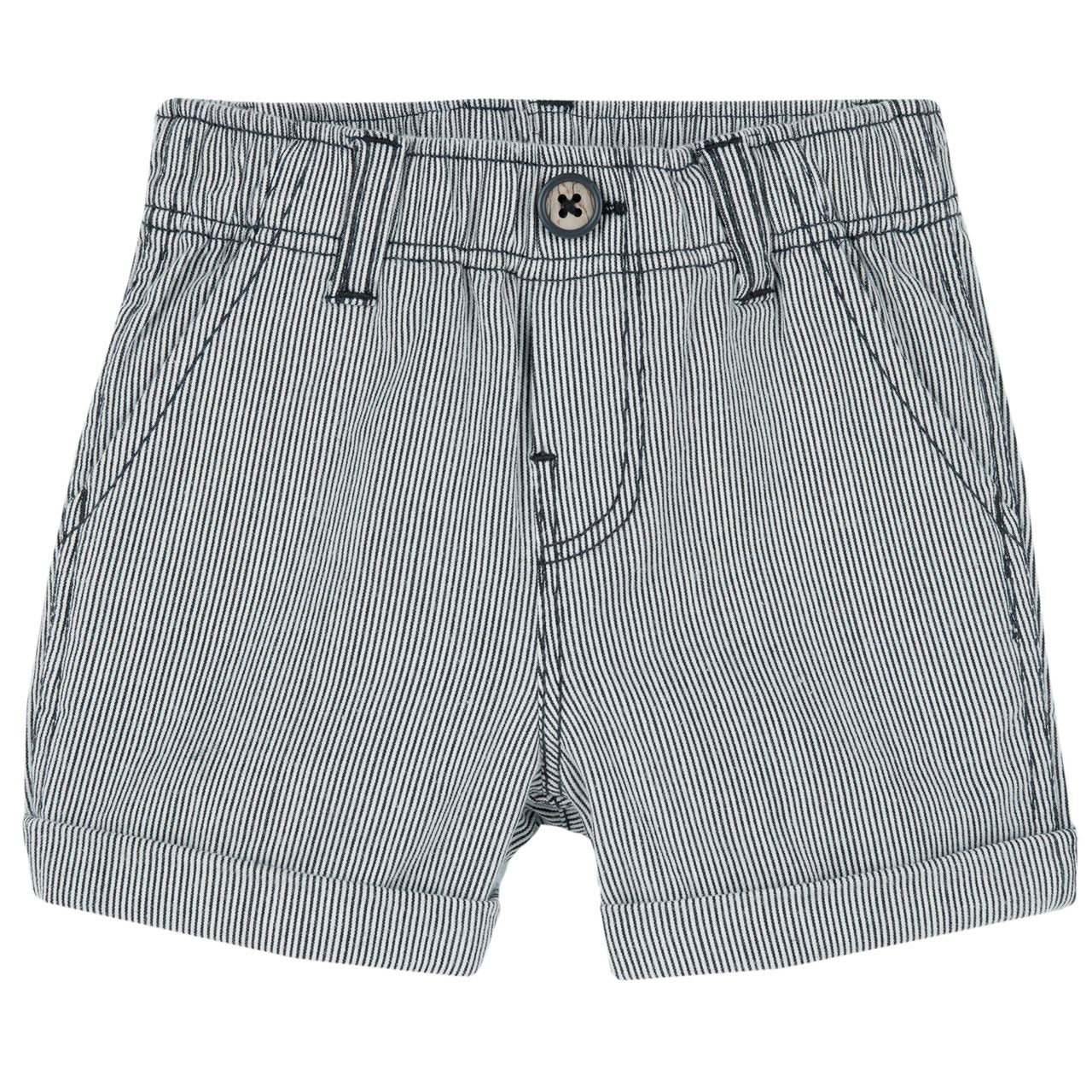 Pantaloni corti di cotone millerighe - CHICCO OUTLET